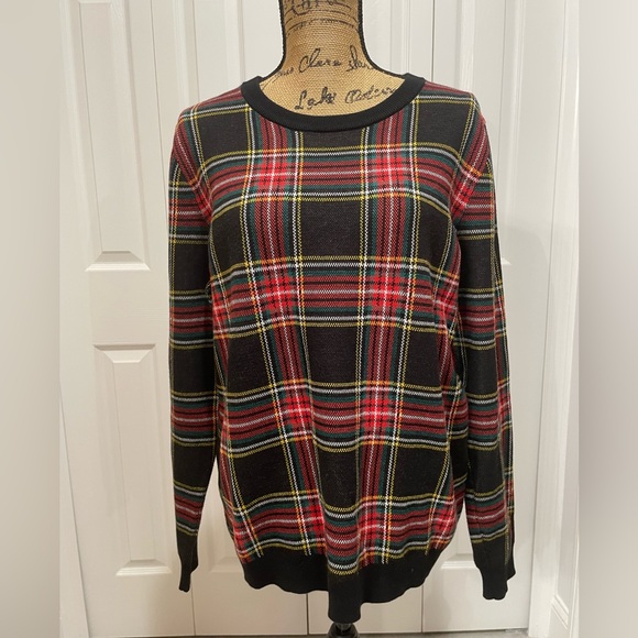 J. Crew Sweaters - J. Crew Tartan Jacquard Pullover Sweater